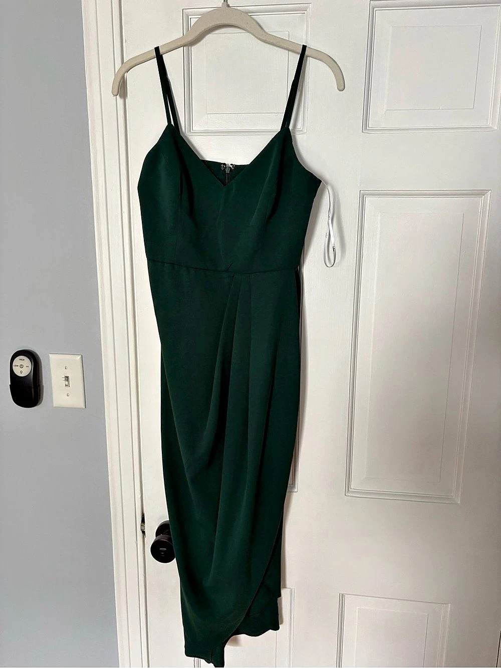 Lulus Reinette Dark Green Midi Dress